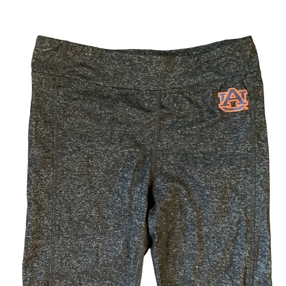 Stadium Athletics Auburn University cropped gray logo leggings size small - Picture 3 of 7